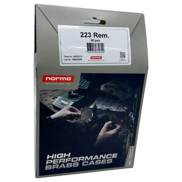 Norma 223 Remington Brass - New 223 Brass