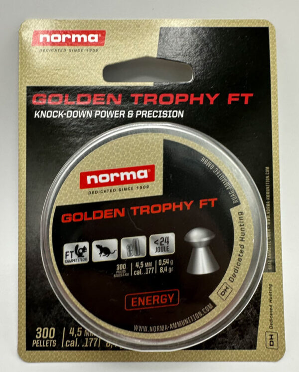 Norma 4.5mm (.177 Cal) 8.4gr Golden Trophy FT