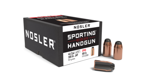 Nosler 44 Magnum (.429") 300 JHP - 100 ct Box