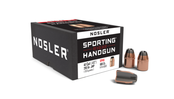 Nosler 41 Mag (.410") 210gr JHP Bullets