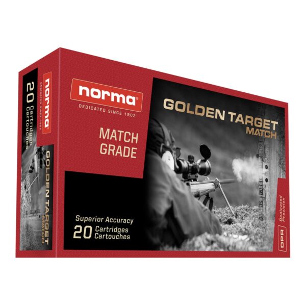 Norma 6.5mm Creedmoor 130gr HPBT Golden Target (GTX) - Image 2