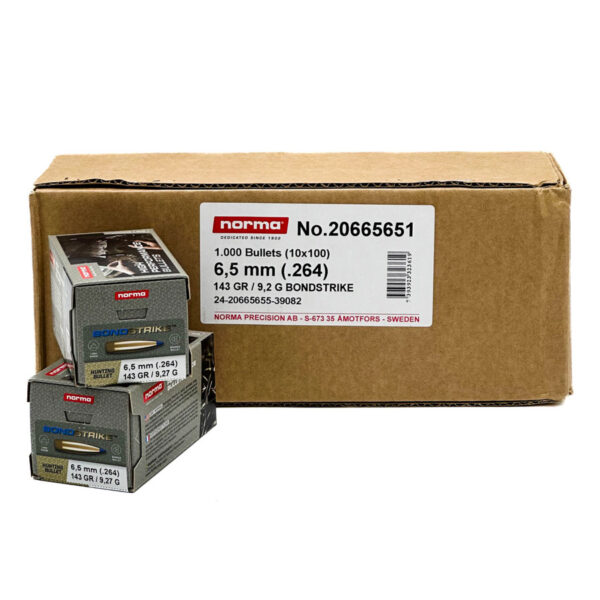 Norma BondStrike 6.5mm 143gr (100ct)