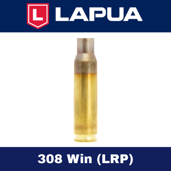 Lapua 308 Winchester Brass (LRP) - 100 ct Box